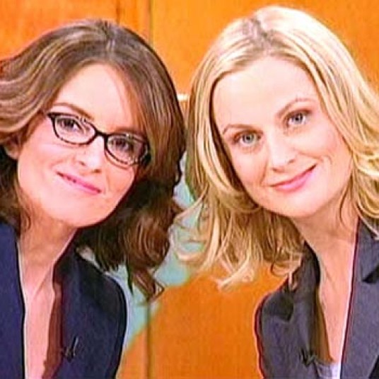 Following their amazing show at the Golden Globes, Tina Fey and Amy Poehler are the obvious choice for any kind of hosting gig. Not only are they hilarious, beautiful ladies with a lot to say, but their best friend dynamic would be the cutest thing to happen to late night since Jimmy Fallon. Photo via Glamour